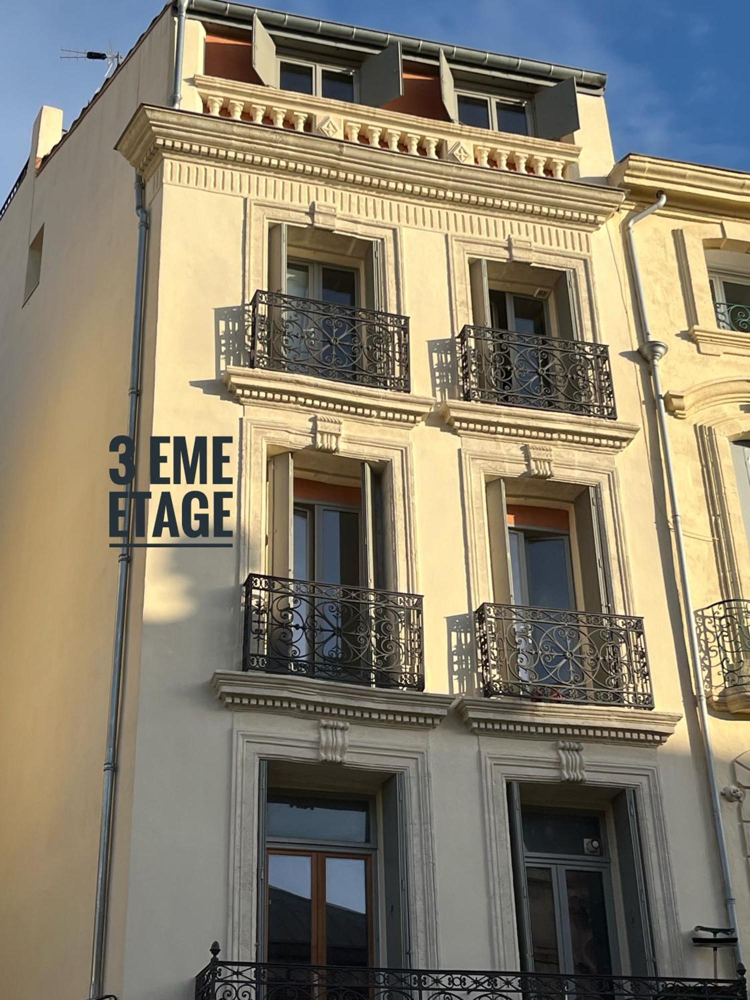 Appartement De Charme Avec Balcon Au Pied Des Commerces Béziers Extérieur photo
